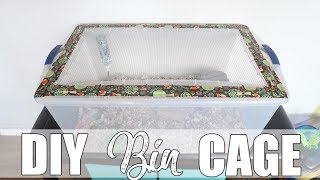 How to Make a DIY Hamster Cage An easy and cheap way to create the right habitat [upl. by Phyllida]