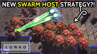 Scarletts SWARM HOSTS are no problem for Harstem StarCraft 2 [upl. by Turpin]