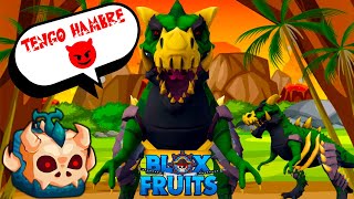 DERROTO TODOS LOS BOSSES DE BLOX FRUITS CON LA TREX 🦖 [upl. by Ethben283]