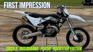 20235 Husqvarna FC 450 Rockstar Edition [upl. by Portia458]