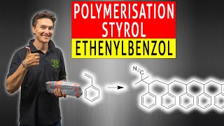 10 Polymerisation von Styrol Ethenylbenzol [upl. by Slaby]