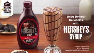 Hersheys Syrup  Chocolate Syrup with Glass Garnish [upl. by Estevan]