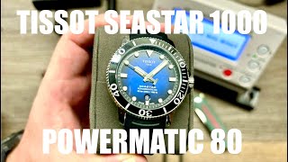 Tissot Seastar 1000 Powermatic 80 Watch Review [upl. by Solley]