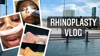 ETHNIC RHINOPLASTY  LIP LIFT VLOG IN TURKEY  TRAVELING ALONE SURGERY amp RECOVERY  DR BORA OK [upl. by Dinnage918]