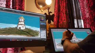 Gaomon PD2200 Drawing Tablet review [upl. by Natek636]