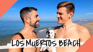 PUERTO VALLARTAS BEST GAY BEACH — LOS MUERTOS BEACH [upl. by Asseralc]