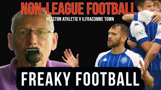 NON LEAGUE FOOTBALL HELSTON ATHLETIC V ILFRACOMBE TOWN [upl. by Repooc]