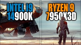 i9 14900K vs 7950X3D Benchmarks  Tested in 15 Games and Applications [upl. by Eluk]