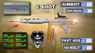 NEW quot2 SHOTquot LAG 53 Gunsmith its TAKING OVER COD Mobile in Season 8 NEW LOADOUT [upl. by Lorilyn200]