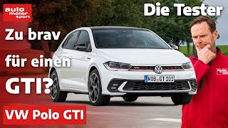 VW Polo GTI Zu brav für einen GTI  Test  auto motor und sport [upl. by Lavicrep7]