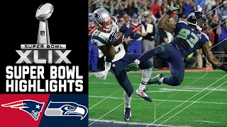 Super Bowl XLIX Recap Patriots vs Seahawks  NFL [upl. by Netsrijk]