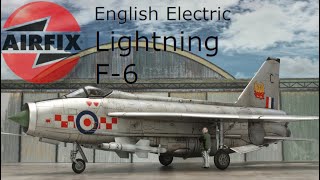 Airfix 148 EE Lightning F6 Full Build [upl. by Oiramaj678]