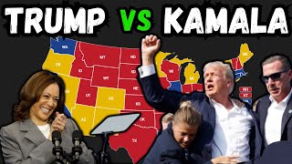 Trump vs Kamala 2024 Election Prediction [upl. by Eenalem]