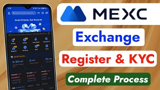 MEXC Exchange Par Account Kaise Banaye  How to create account mexc exchange with KYC [upl. by Yrral]