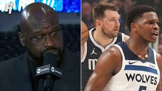 Inside the NBA reacts to Wolves vs Mavericks Game 3 Highlights [upl. by Kcod]