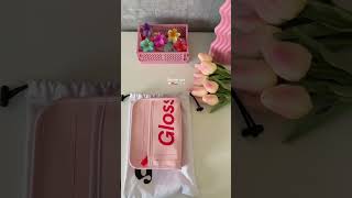 Aesthetic Glossier Haul tiktok cardib thatgirl viral organization skincare grwm [upl. by Phillipe]