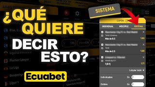 🔥Apuestas de Sistema en Ecuabet 1era Parte ecuabet [upl. by Earley721]