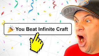 I Actually Beat Infinite Craft [upl. by Araldo]