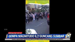 Warga Panik Gempa M 62 Pasaman Barat Terasa hingga Pekanbaru [upl. by Arzed125]