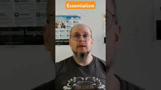 Essentialism philosophy metaphysics essentialism [upl. by Atinehc]