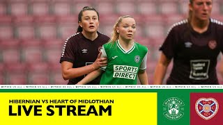 LIVE Hibernian vs Heart of Midlothian  ScottishPower Womens Premier League [upl. by Nagyam]