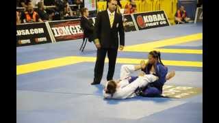 Womens Black Belt Light Weight Final Worlds 2012 [upl. by Ahtaga]