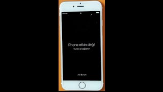 Iphone etkin değil  ITunese bağlanın Sorunu nasıl çözülür [upl. by Dat844]