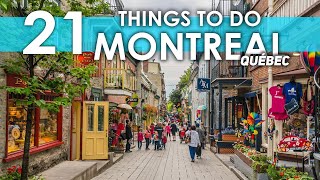 Best Things To Do in Montreal Canada 2024 4K [upl. by Otcefrep]