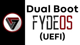 How to Dual Boot FydeOS with Windows 10  Best ChromeOS Alternative UEFI [upl. by Germain]