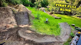 We Finished the Back Garden Dirt Jump Line [upl. by Anselm197]