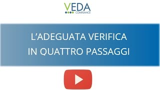 Antiriciclaggio adeguata verifica in quattro passaggi [upl. by Whitman]