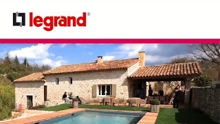 Une maison dhôte équipée en domotique Legrand MyHOME dans le Luberon  la domotique utile [upl. by Yrffoeg966]