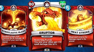 Eruptor Gameplay  Skylanders Battlecast [upl. by Mathew625]