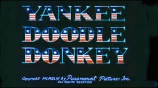 Yankee Doodle Donkey  Jackson Beck  Jack Mercer [upl. by Amekahs382]