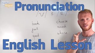 Ʊ vs uː  English Pronunciation Lesson PreIntermediate [upl. by Ahtebbat]