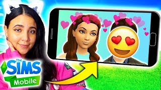 FIRST DATE WITH MY SECRET CRUSH 💚 The Sims Mobile 💚 Sim My Life Ep 2 [upl. by Brita958]