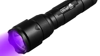 Ultrafire 502 uv flashlight [upl. by Nafets356]