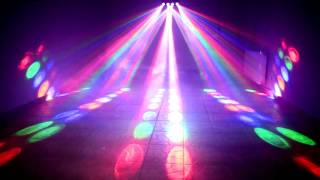 MUSICEXPRESS LIGHT4ME 4 DISCO Efekt LED RGBWA mocny solidny [upl. by Acirederf]