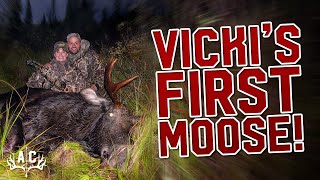 Vickis First Bull Moose  Archers Choice Clips [upl. by Spector284]