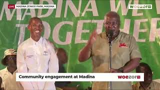 Mahama Promises UltraModern Market For Madina Traders [upl. by Osman]