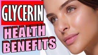 Top Ten Benefits amp Uses of Glycerin for Face Skin and Beauty [upl. by Oinegue]