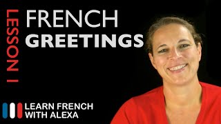 French Greetings French Essentials Lesson 1 [upl. by Atirahs]