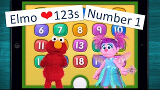 ∞ Elmo Loves 123s  Teach your child about numbers and counting  Number 1 [upl. by Kerrison]