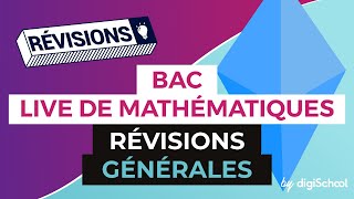 Bac 2017  Révisions LIVE de Maths  Révisions générales [upl. by Colwen]