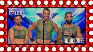 Estos acróbatas llegan desde Cuba para arrasar  Audiciones 3  Got Talent España 2018 [upl. by Darell]