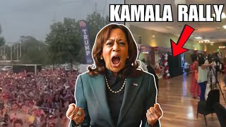 Kamala Harris STORMS Off Stage After Rally [upl. by Oscar]