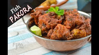 মাছের পাকোড়া বা পিয়াজু  মাছের বড়া  Maacher Bora  Fish Pakora Bangla  Bangldeshi Easy Snacks [upl. by Elleinnad]