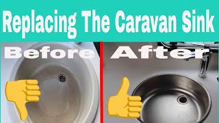 Replacing The Caravan Sink [upl. by Atlante]