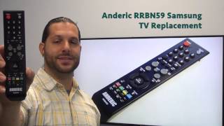 ANDERIC RRBN59 Samsung TV Remote Control  wwwReplacementRemotescom [upl. by Ffoeg]