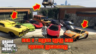 GTA 5s Best Kept Secret Rare Car Locations EXPOSED [upl. by Drofnats]